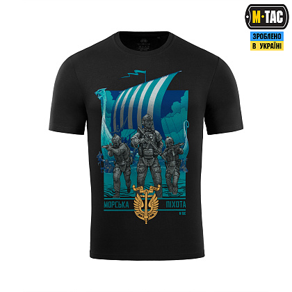 M-Tac футболка 36 ОБрМП Black– Мілітарист - зображення 2