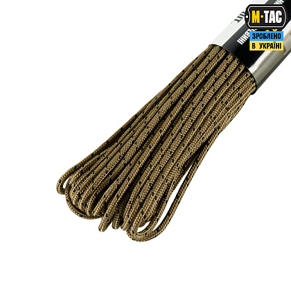 M-Tac паракорд Minicord Mil-Spec 15m Coyote USMC– Мілітарист - зображення 3