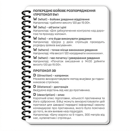 Ecopybook Tactical Блокнот командира отделения (розш.)– Милитарист - фото 37