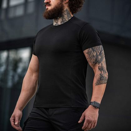 M-Tac футболка 93/7 Summer Comfort Fit Black– Мілітарист - зображення 9