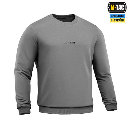 M-Tac світшот Born by Revolution Light Grey– Мілітарист - зображення 3