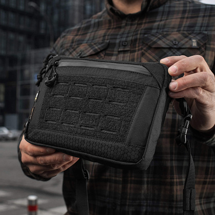 M-Tac сумка Admin Bag с липучкой Black– Милитарист - фото 25