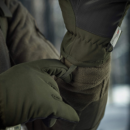 M-Tac перчатки Soft Shell Thinsulate Olive– Милитарист - фото 17