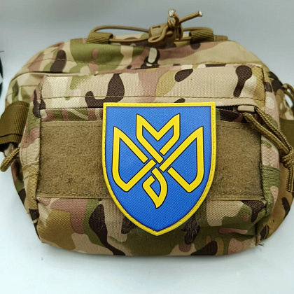 Шеврон ПВХ ТрО 128 бригада ТрО з Дніпра– Милитарист - фото 2