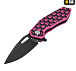M-Tac ніж складний Type 12 Skull Black/Pink (Сорт 2)– Мілітарист - мініатюра 1