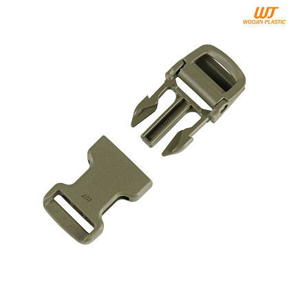 Woojin Plastic фастекс HD NTSR Auto Cam Lock 25mm Olive– Мілітарист - зображення 3