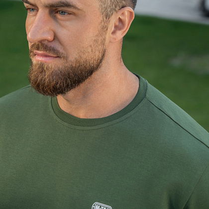 M-Tac футболка Cotton Hard Oversize Army Olive– Милитарист - фото 11