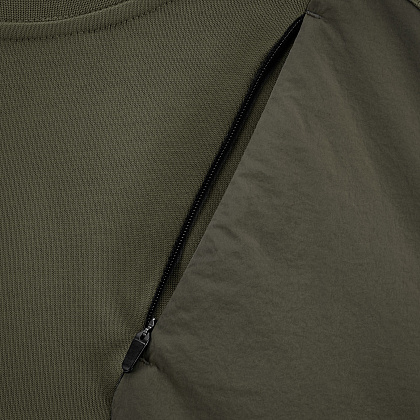 Phantom Project/M-Tac футболка Long Zipper combo Cotton Nylon Ranger Green– Мілітарист - зображення 8