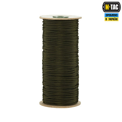 M-Tac паракорд 550 type III 100m OD Green– Мілітарист - зображення 3