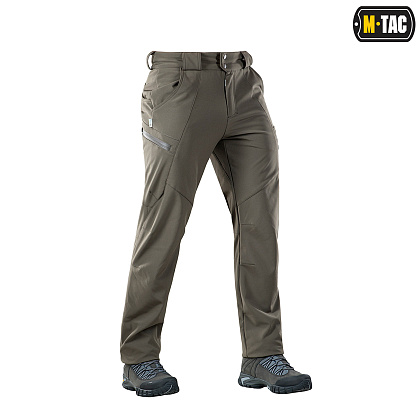 M-Tac штани Soft Shell Winter Olive– Мілітарист - зображення 3