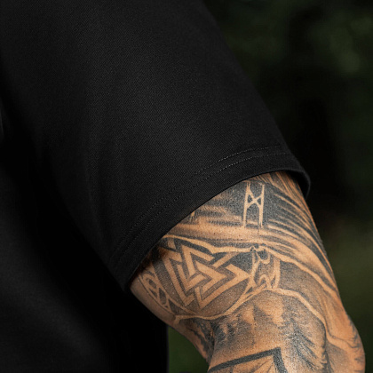 M-Tac футболка WAR Cotton Hard Black/Mint– Мілітарист - зображення 14
