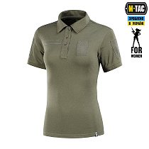 M-Tac поло тактическое 65/35 Lady Army Olive– Милитарист