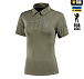 M-Tac поло тактическое 65/35 Lady Army Olive– Милитарист - миниатюра 1