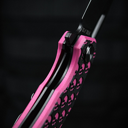 M-Tac ніж складний Type 12 Skull Black/Pink– Мілітарист - зображення 22