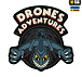 M-Tac наклейки Drones Adventures Sticker Pack Black– Мілітарист - мініатюра 4