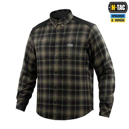 M-Tac сорочка Redneck Shirt Black/Tan– Мілітарист - зображення 1
