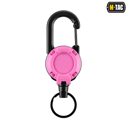 M-Tac карабин с тросиком для ключей Pink– Милитарист - фото 2
