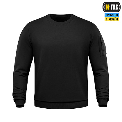 M-Tac світшот Nylon Pocket Cotton Hard Black– Мілітарист - зображення 2