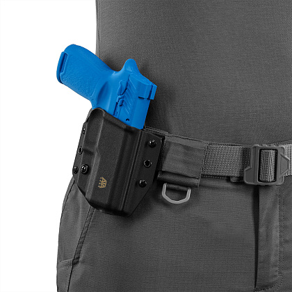 ATA Gear кобура модель Hit Factor ver.1 для зброї SiG P320 (compact) Black правша– Мілітарист - зображення 8