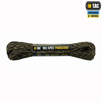 M-Tac паракорд 550 mil-spec 15m Woodland Marpat– Мілітарист - зображення 1