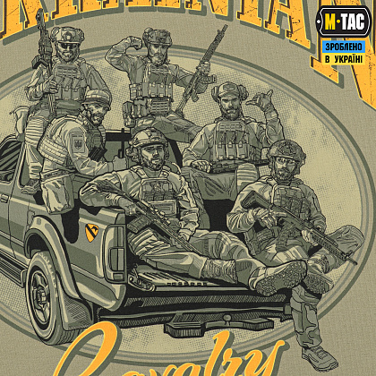 M-Tac футболка Ukrainian Cavalry Tan– Милитарист - фото 6