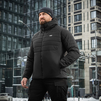 M-Tac куртка Berserk Primaloft Toray Black– Мілітарист - зображення 16