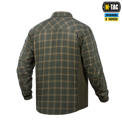M-Tac сорочка Tactical Cotton Shirt Black/МС– Мілітарист - зображення 4