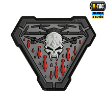 M-Tac нашивка Vampir PVC Black/Grey– Мілітарист