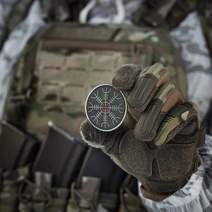 M-Tac нашивка шолом Жаху PVC Black/GID– Мілітарист - зображення 8