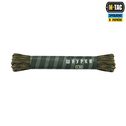 M-Tac шнурки coyote/ranger green нейлон Mil-Spec– Мілітарист - зображення 1