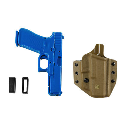 ATA Gear кобура модель Hit Factor ver.1 для Glock - 17/22/47 Coyote Brown правша– Милитарист - фото 5