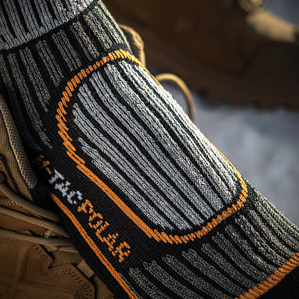 M-Tac шкарпетки Polar Merino 40% Black– Мілітарист - зображення 14