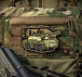 M-Tac нашивка Dana (PVC)– Милитарист - миниатюра 2