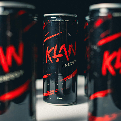 Напій енергетичний Klan Energy, безалкогольний сильногазований 0,33л– Мілітарист - зображення 7