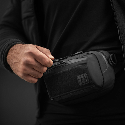 M-Tac сумка City Waist Bag з липучкою Lite-NR Elite Black– Мілітарист - зображення 27