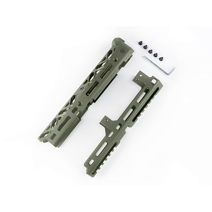 Крук M-Lock цевье длинное для АКС-74У длинная верхняя накладка OD Green (1U044B)– Милитарист - фото 4