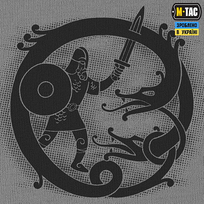 M-Tac футболка Defense Cotton Hard Oversize Light Grey– Мілітарист - зображення 7