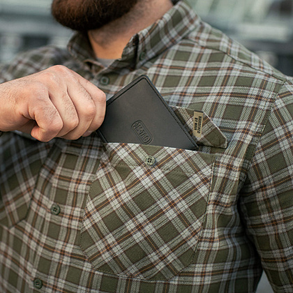 M-Tac сорочка Lumberjack Cotton Shirt Olive/Grey– Мілітарист - зображення 23