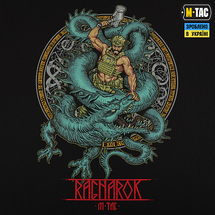 M-Tac футболка Ragnarok Cotton Hard Black– Мілітарист - зображення 7