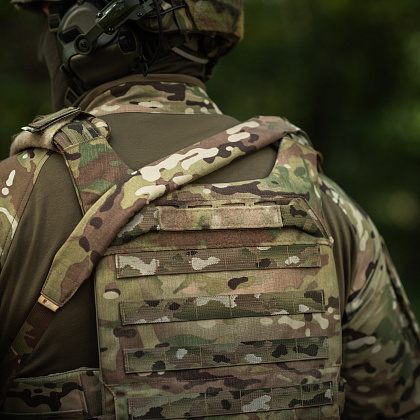 M-Tac плитоноска Cuirass Tiger Elite (розмір плити XL) Multicam– Милитарист - фото 16