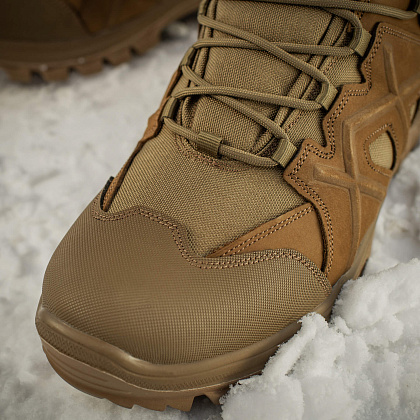 M-Tac ботинки полевые с утеплителем Winter Cross Coyote– Милитарист - фото 31