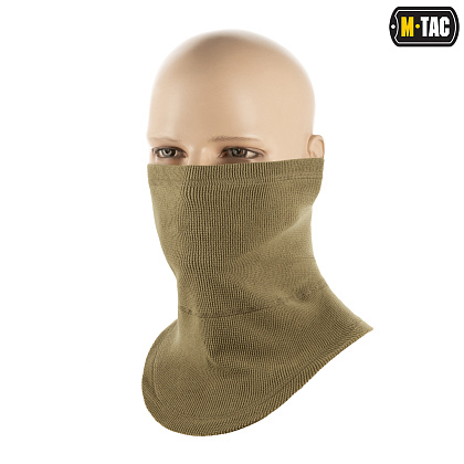 M-Tac шарф-труба анатомічний мікрофліс ріп-стоп Tan– Мілітарист - зображення 1