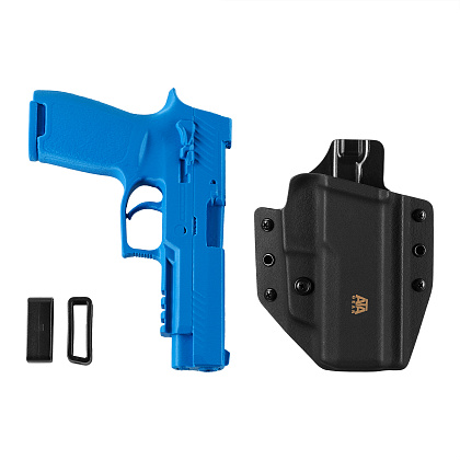 ATA Gear кобура модель Hit Factor ver.1 для зброї SiG P320 (full-size) Black правша– Мілітарист - зображення 5