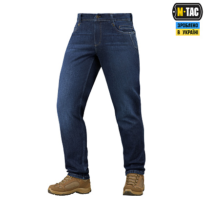 M-Tac джинси Fighter Dark Denim - зображення 1 M-Tac джинси Fighter Dark Denim– Мілітарист - зображення 1