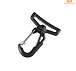 Woojin Plastic карабин Ultra Metal Hook 38mm Black– Милитарист - миниатюра 1