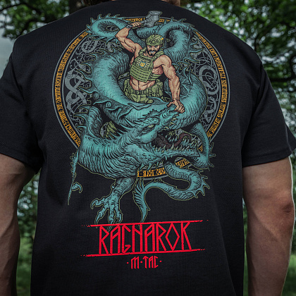 M-Tac футболка Ragnarok Cotton Hard Black– Мілітарист - зображення 21