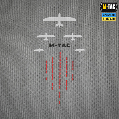 M-Tac футболка Leleka Cotton Hard Light Grey– Мілітарист - зображення 8