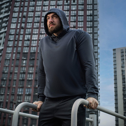 M-Tac кофта Hoodie Born by Revolution Indigo Blue– Мілітарист - зображення 18