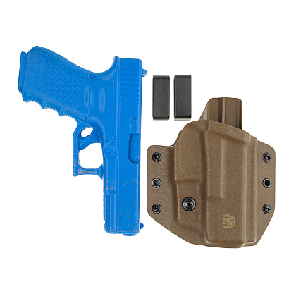 ATA Gear кобура модель Hit Factor ver.1 для Glock - 19/23/19X/45 Coyote Brown правша– Милитарист - фото 3