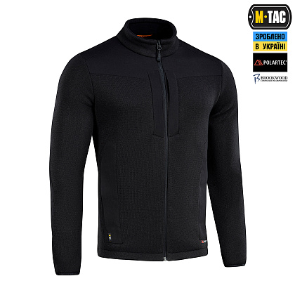 M-Tac кофта Senator Fleece Polartec Black - зображення 3 M-Tac кофта Senator Fleece Polartec Black– Мілітарист - зображення 3